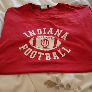 Men's IU Football Tee Size XL